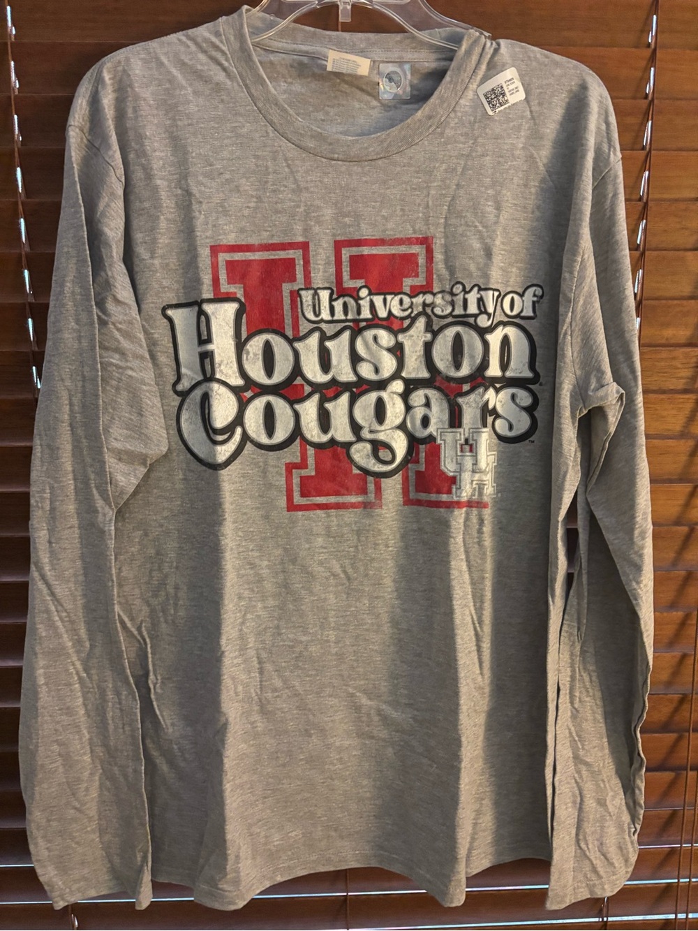 Cougars Gray Long Sleeve Tee